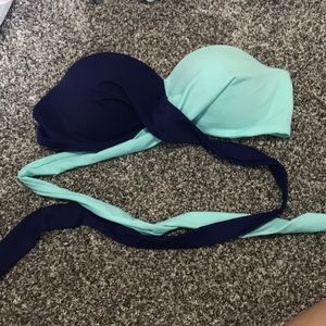 Victorias secret PINK bathing suit wrap top!